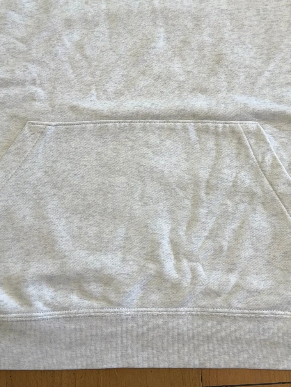 Nike Light Gray Pullover High-Neck Hoodie XL